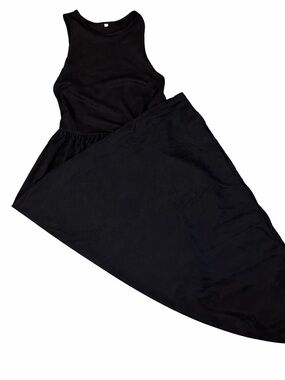 Sleeveless Black Maxi Dress